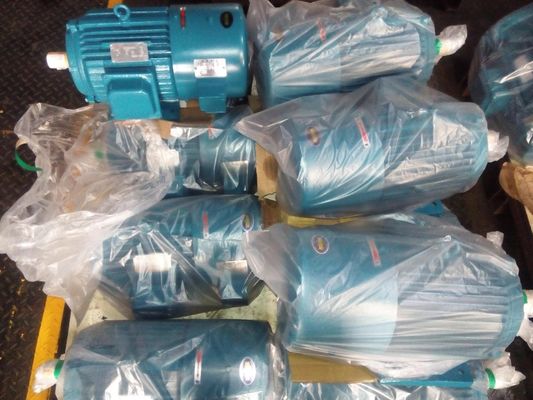 6 Pole Low Speed Low Voltage Electric Motor Low Rpm High Torque With Axial Flow Fan