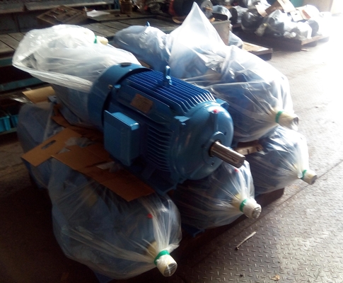 High Efficiency Water Cooled Electric Motor 37KW 45KW For Textile Industry