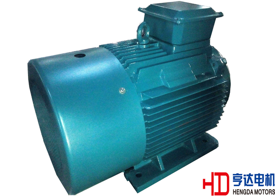 Industriale 10 Palo 380v motore asincrono asincrono di 3 fasi 90KW con il fan raffreddato